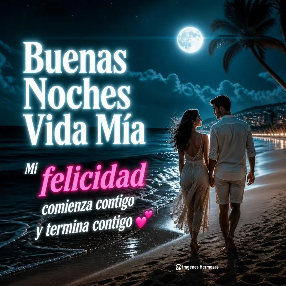 Buenas Noches Mi Esposa Frases Románticas Y Hermosas Imágenes De Amor