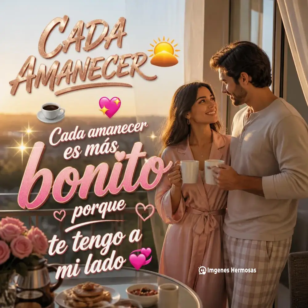 Buenos Días Mi Amor Frases Románticas Y Especiales