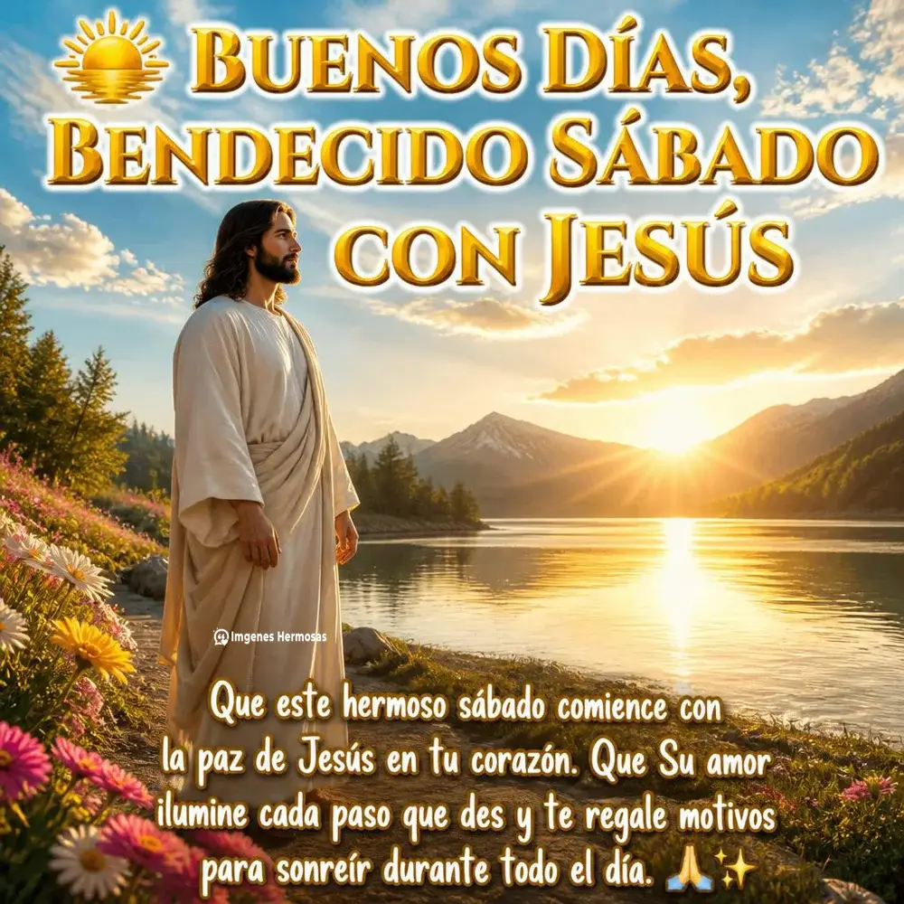 Buenos Dias Feliz Sabado Bendiciones
