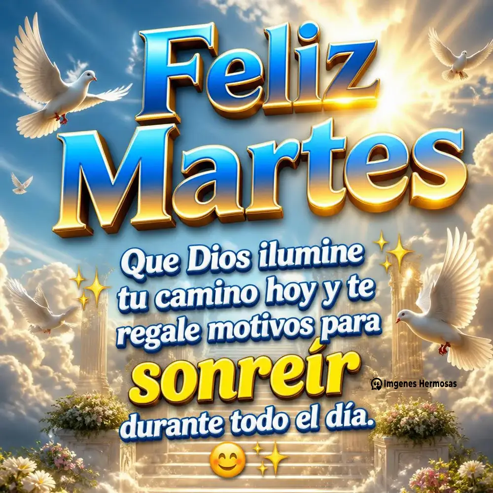 Buenos Días Feliz Martes Bendiciones