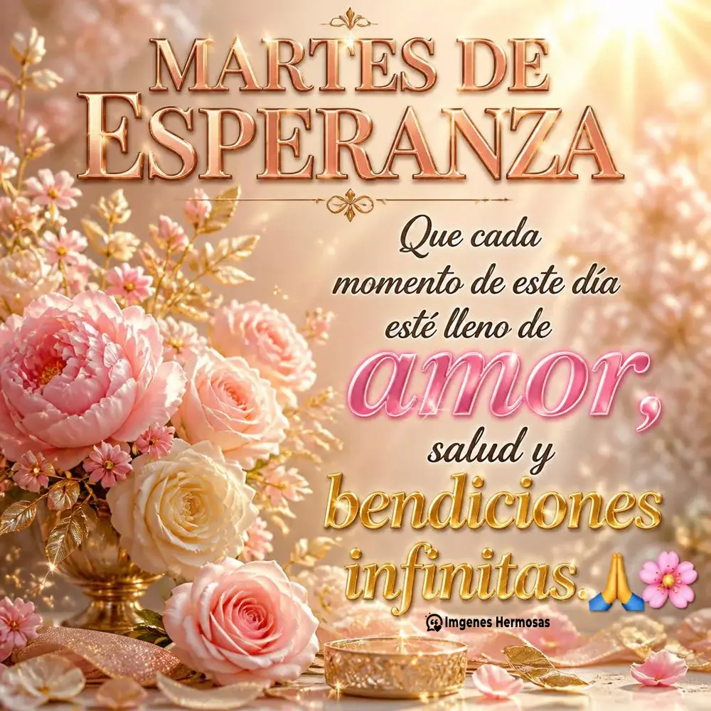 Buenos Días Martes Positivo