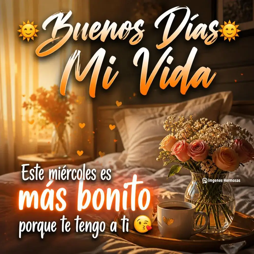 Buenos Días Feliz Miércoles