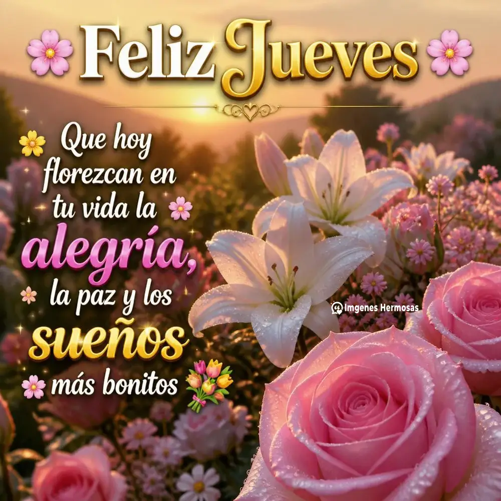 Feliz Jueves Con Paisajes Hermosos