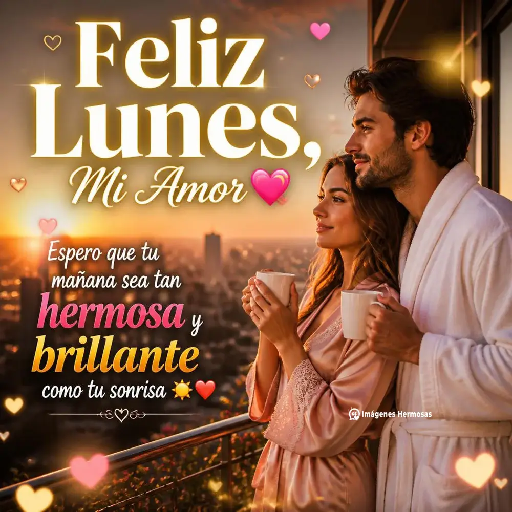 Frases Románticas De Buenos Días Amor Para Un Feliz Lunes