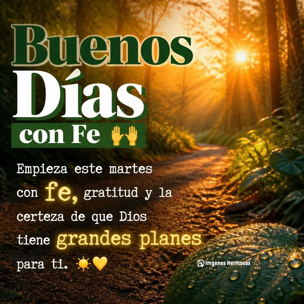 Imagenes De Feliz Martes Bendiciones