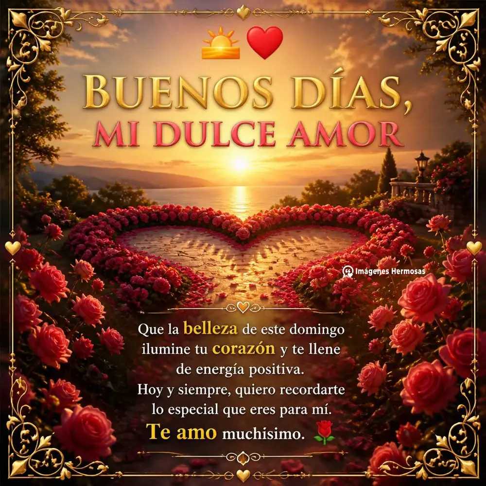 Mensajes De Feliz Domingo Amor