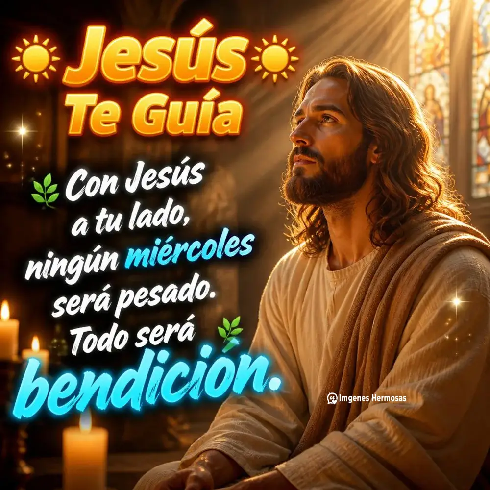 Bendecido Miercoles Con Jesus