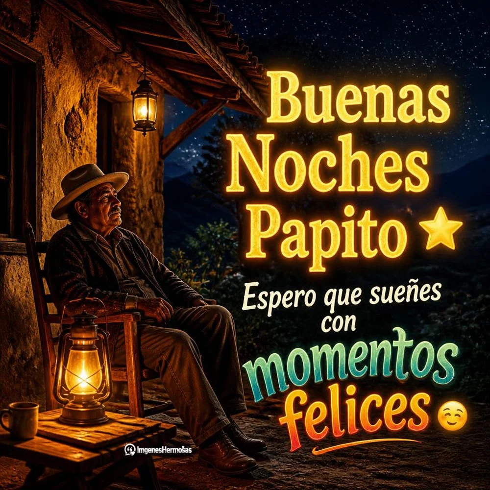 Buenas Noches Hasta Mañana Papá