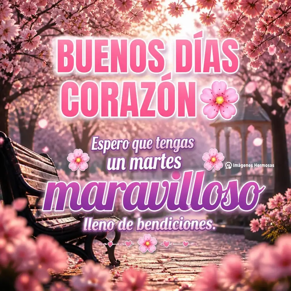 Buenos Dias Feliz Martes Amorcito