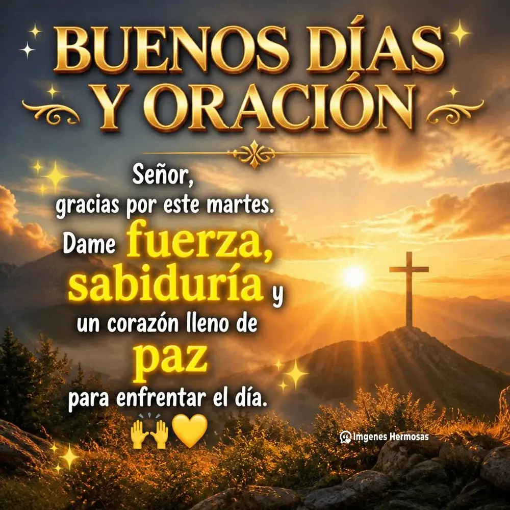 Buenos Días Feliz Martes