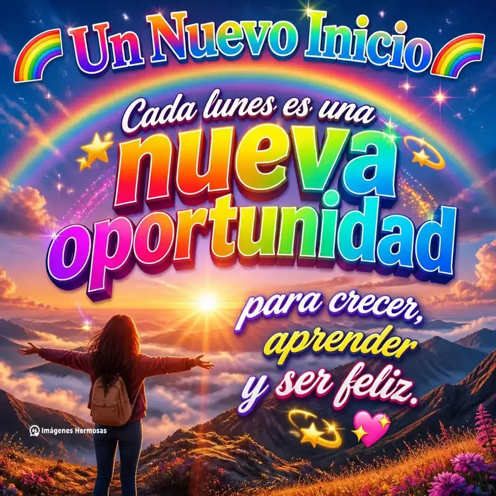 Buenos Días Lunes Inicio De Semana