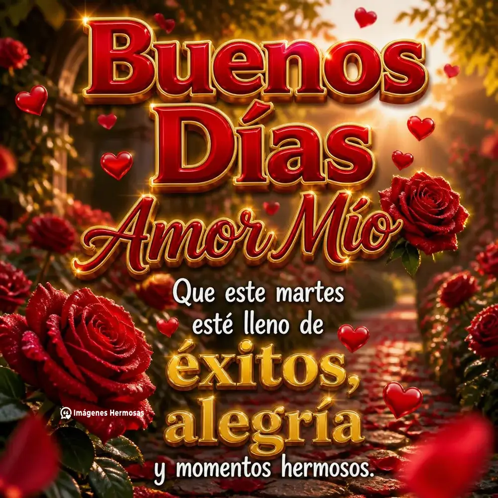 Feliz Martes Amor Mio