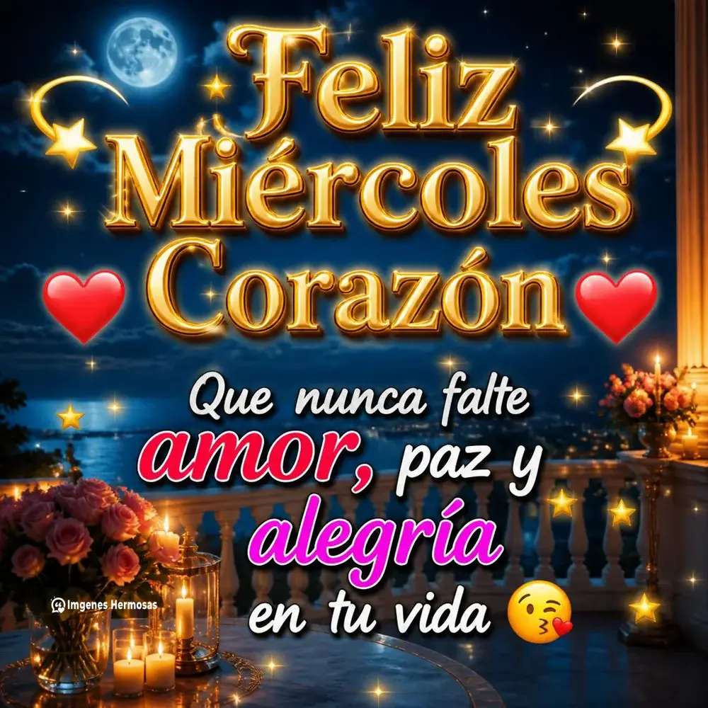 Feliz Miércoles Corazón