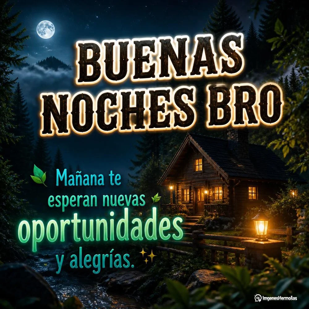 Feliz Noche Hermano Dios Te Bendiga
