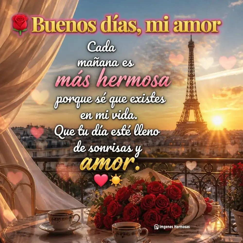 Frases De Buenos Dias Amor