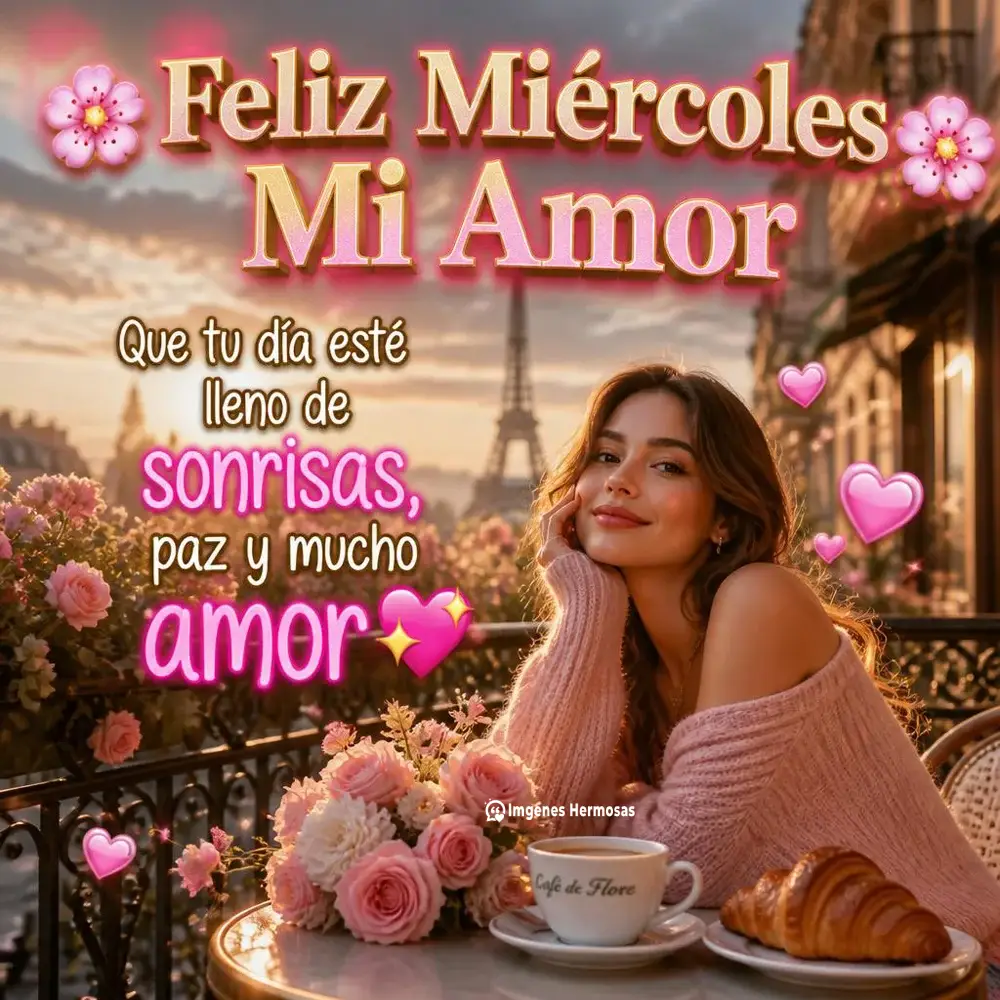 Lindo Feliz Miercoles Amor
