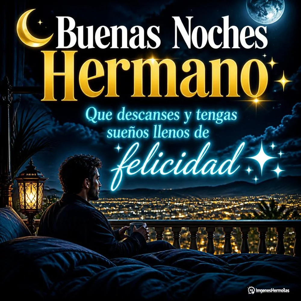 Mensajes Buenas Noches Hermano