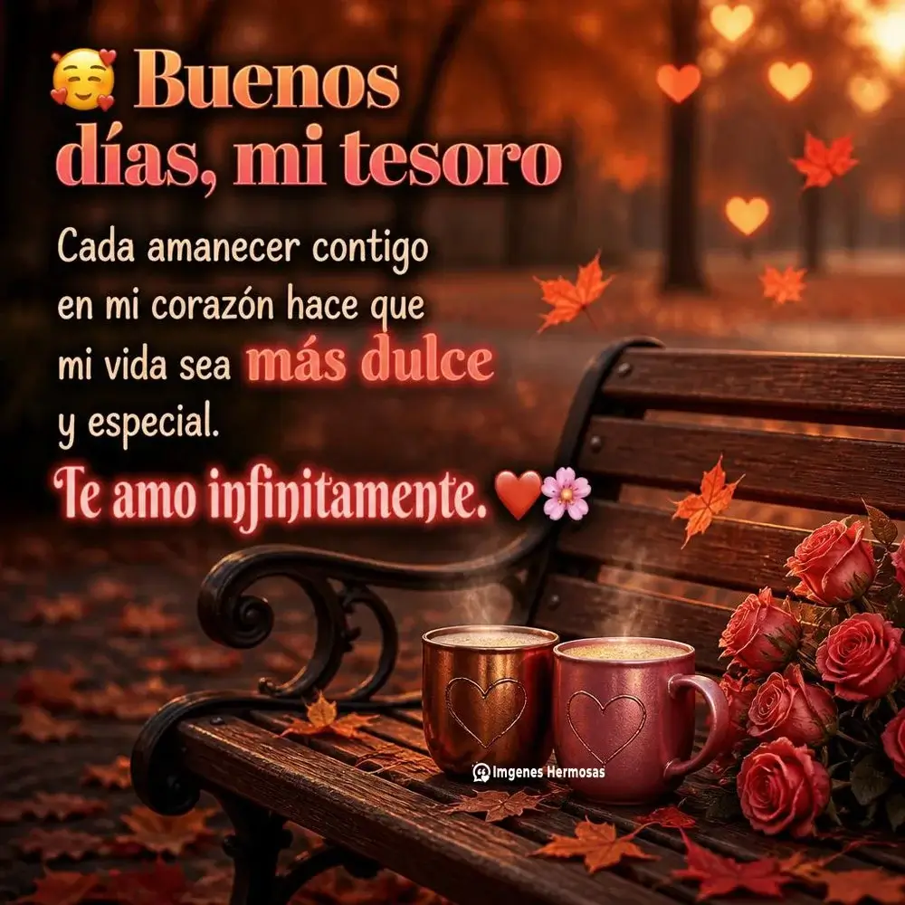 Mensajes Románticos Pareja Buenos Dias Amor