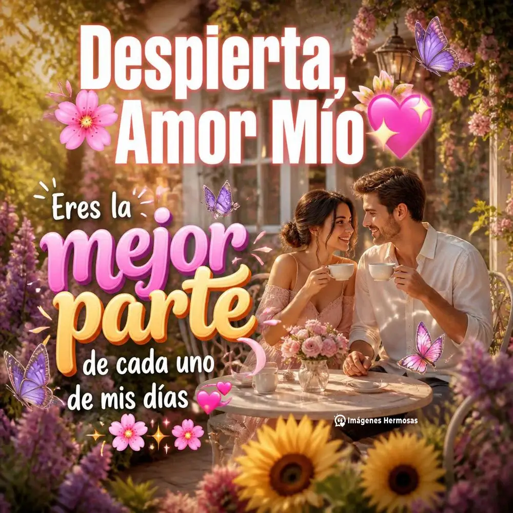Pareja Buenos Dias Amor