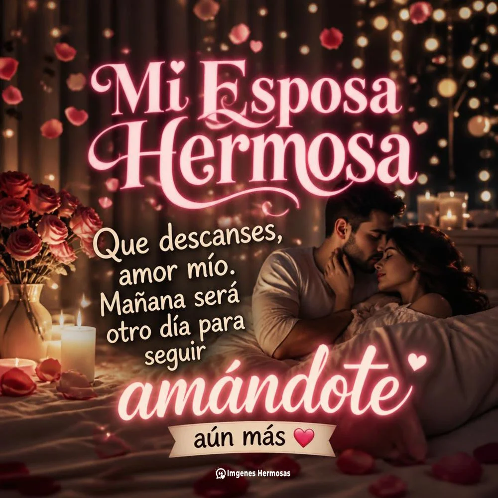 Romantico Tierno Buenas Noches Amor