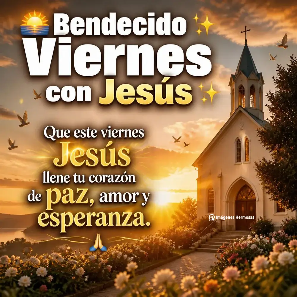 Feliz Viernes Y Feliz Fin De Semana Con Bendiciones