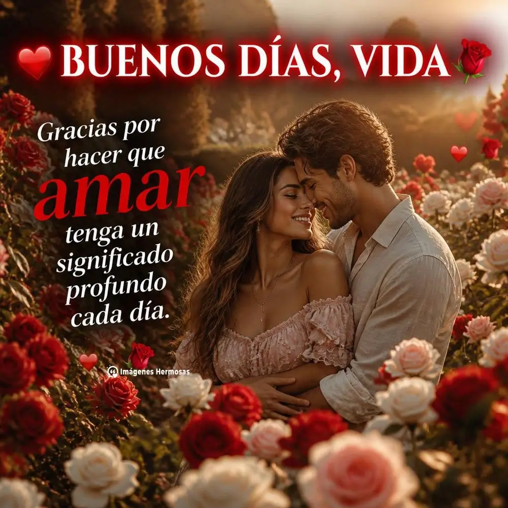 Romantico Frases De Buenos Dias Amor