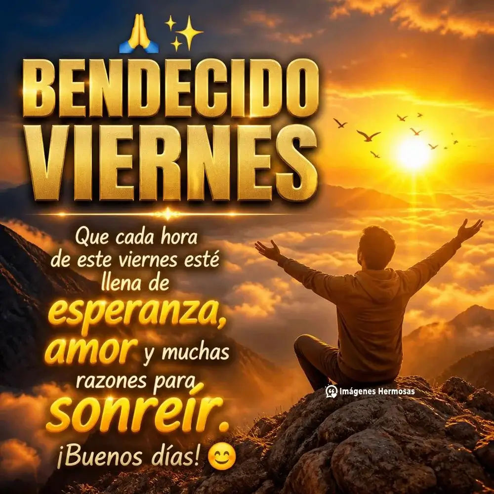 Bendecido Viernes Buenos Dias