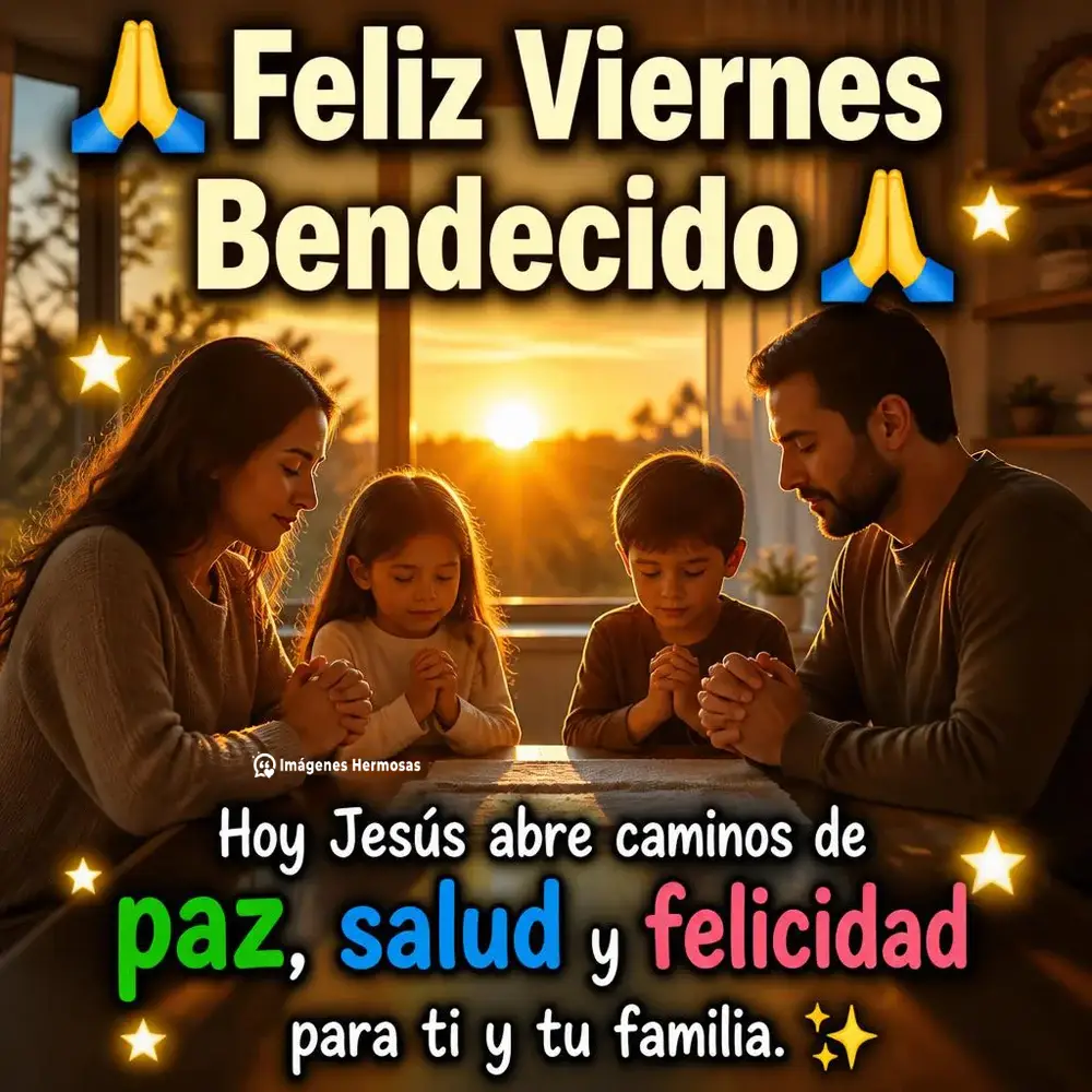 Buenos Días Feliz Viernes