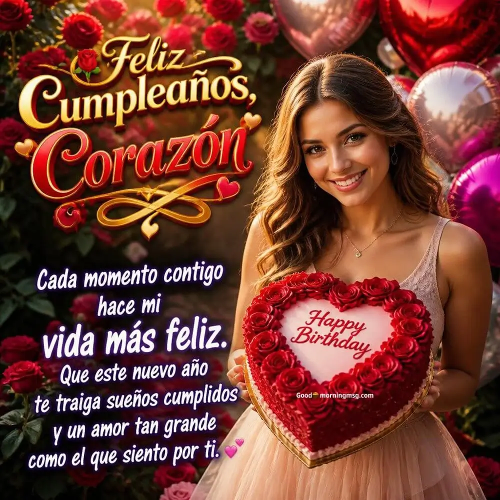 Feliz Cumple Años Amor