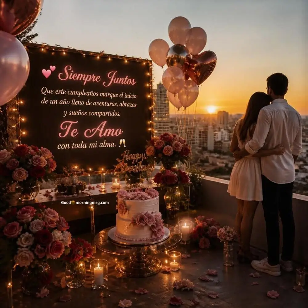 Feliz Cumpleaños A Mi Esposo