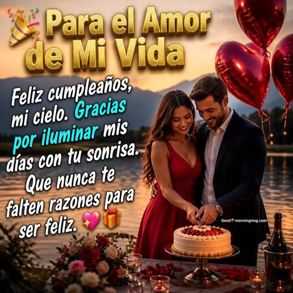 Feliz Cumpleaños Amorcito