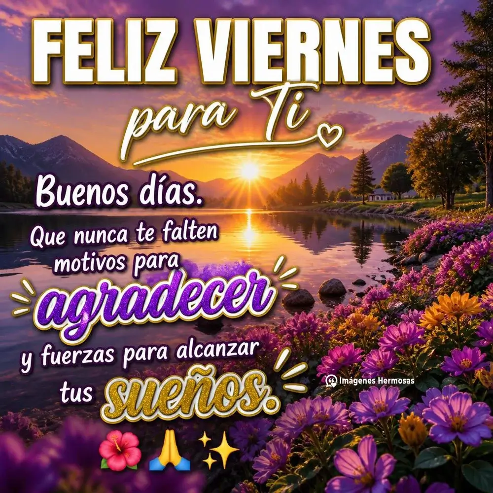 Feliz Viernes Bendiciones Imágenes