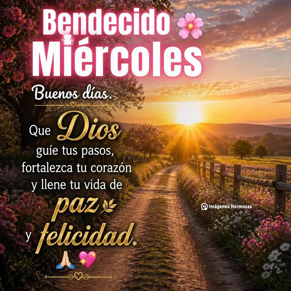 Frases Bendecido Miercoles