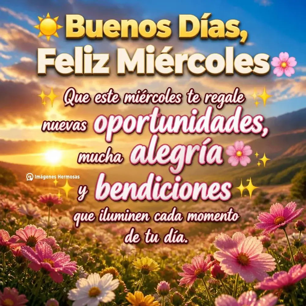Frases Reflexiones Bendecido Miercoles