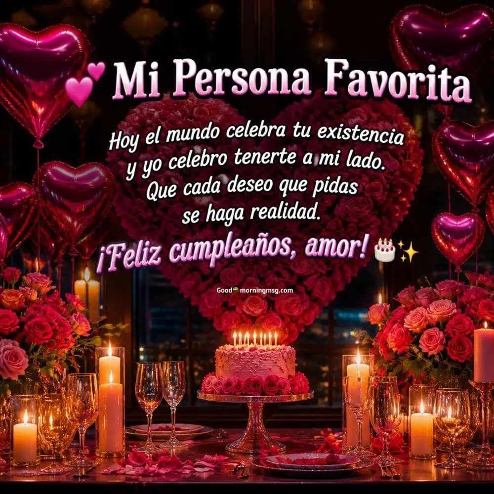 Imagen De Feliz Cumpleaños Amor
