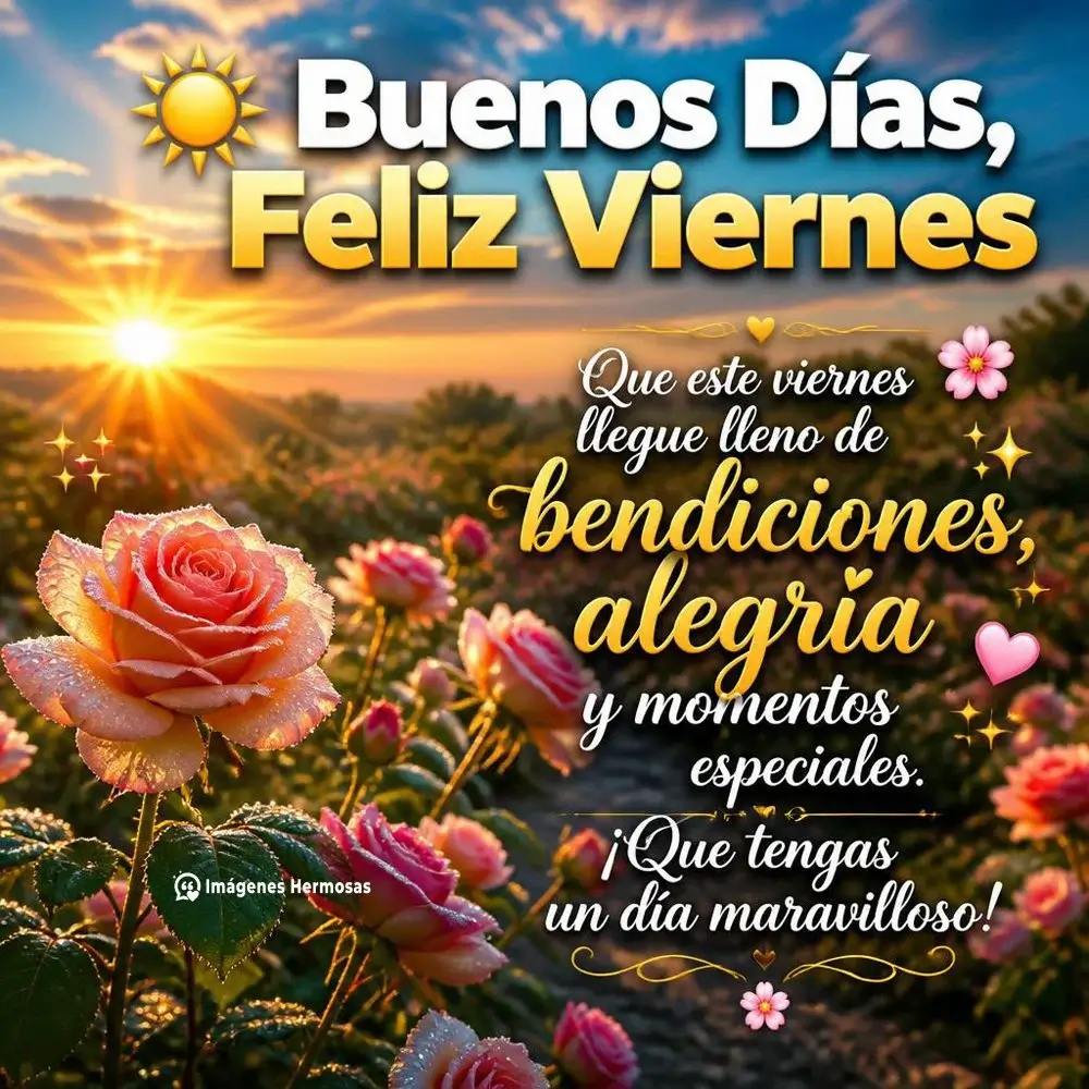 Viernes Viernes Mensajes De Buenos Días