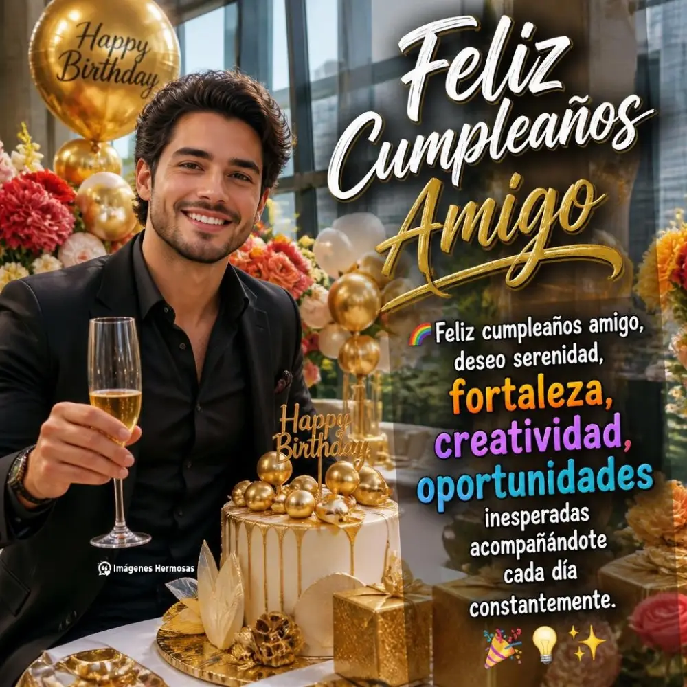 Amigo Mensajes De Cumpleaños
