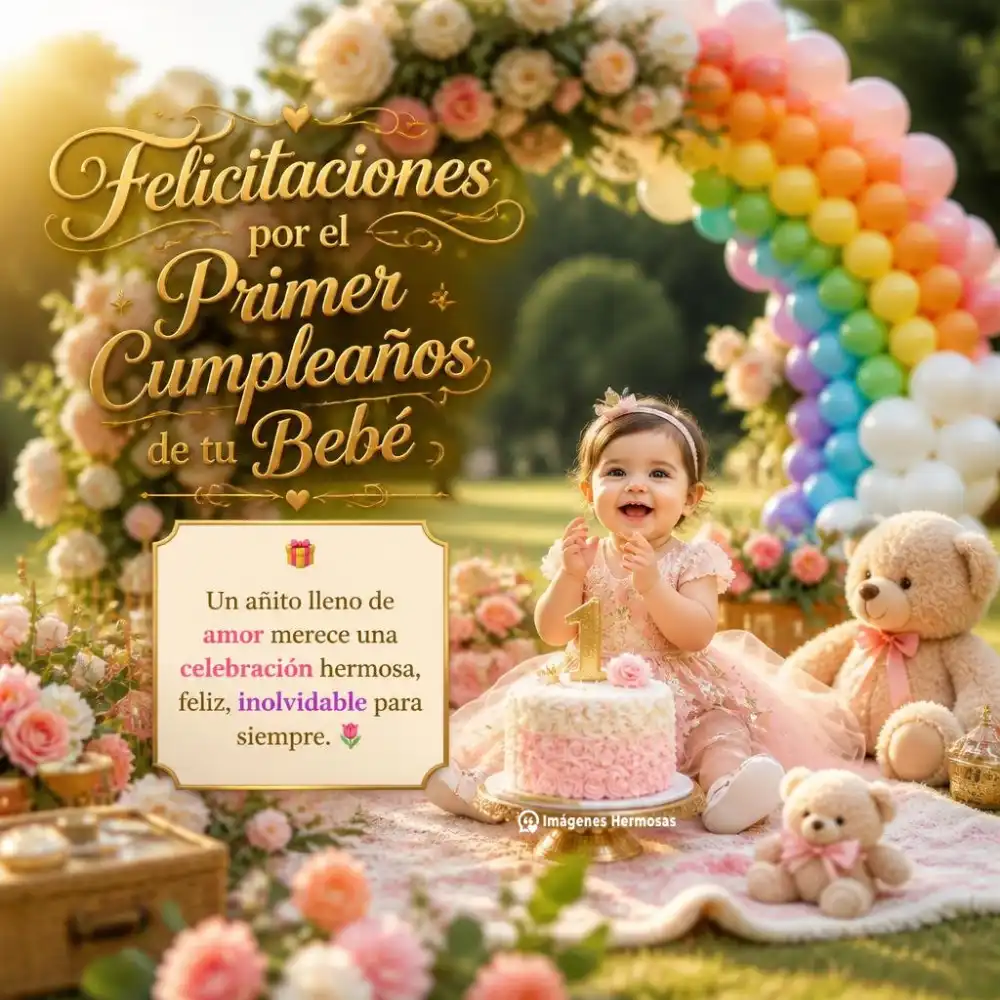 Añito Frases Para Bebes Primer Año