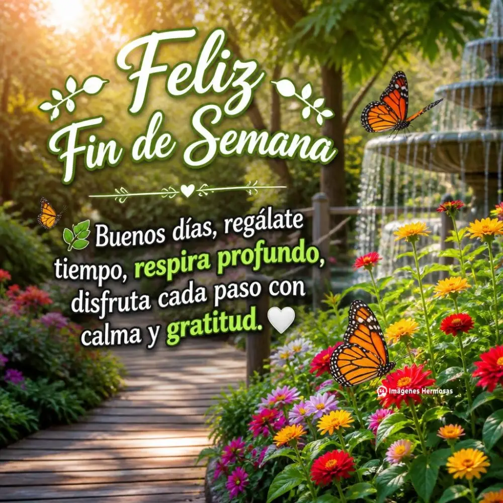 Bendecido Dia Y Feliz Fin De Semana