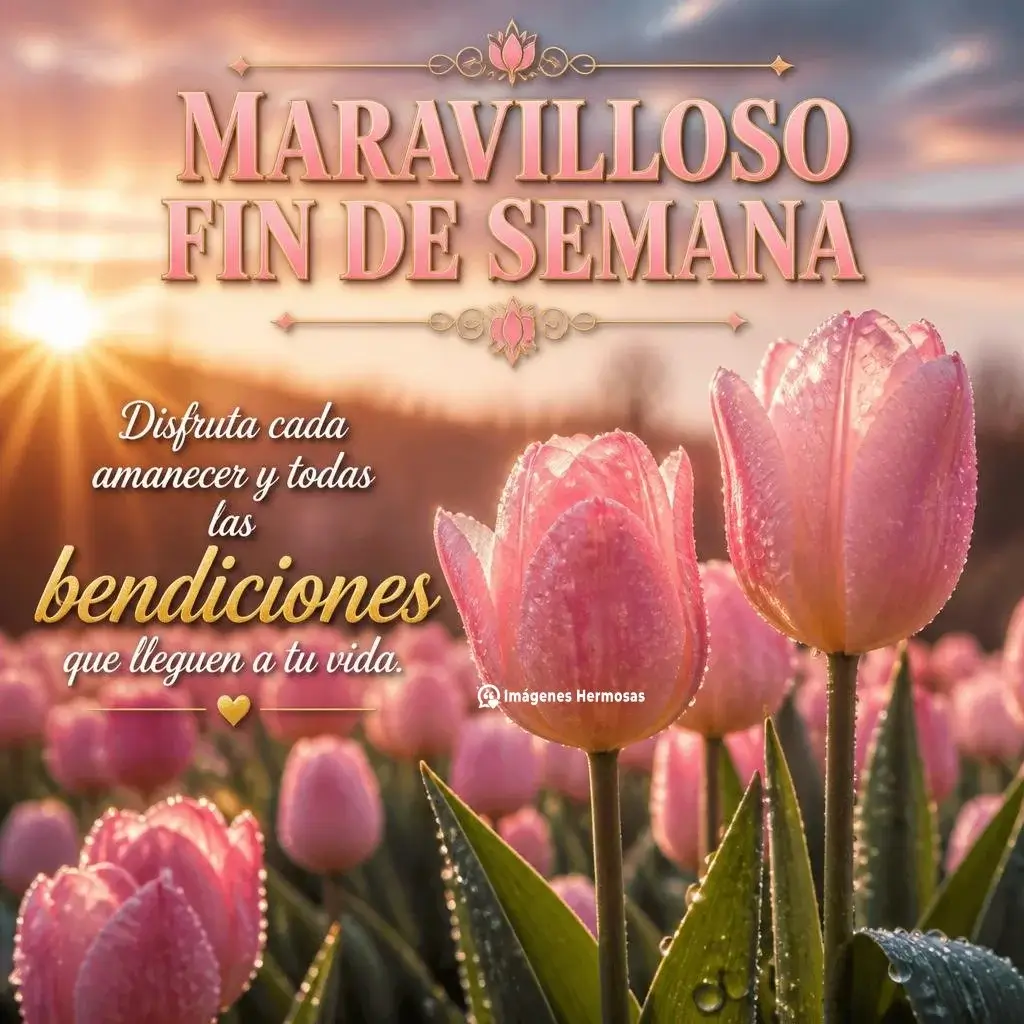 Buenos Días Y Feliz Fin De Semana