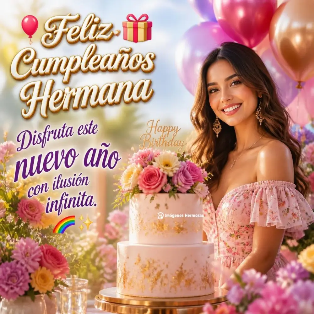 Chistoso Cumpleaños Hermana