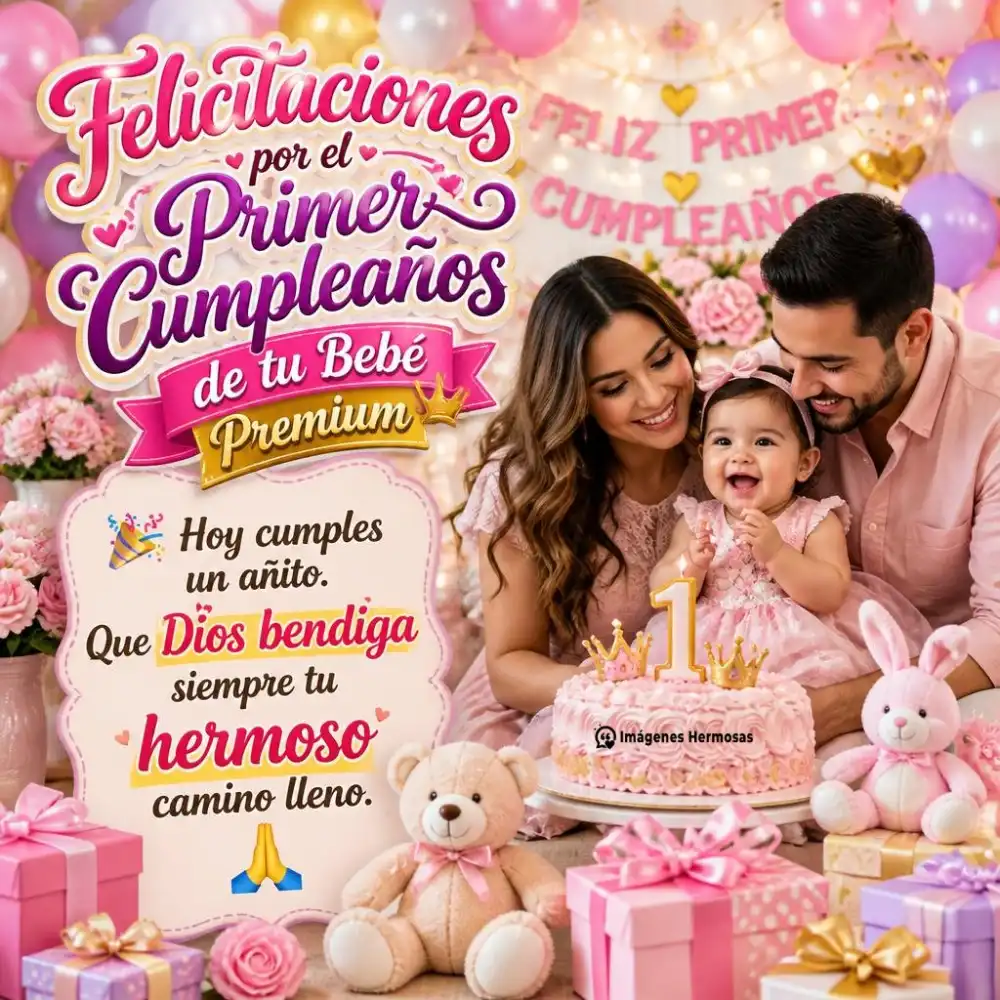 Deseos Para El Primer Cumpleaños