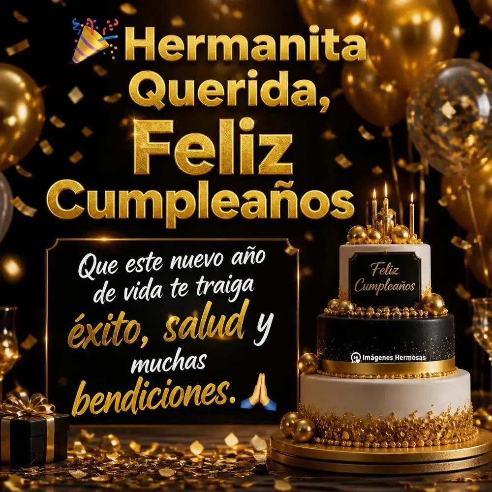 Felicitaciones De Cumpleaños Para Una Hermana