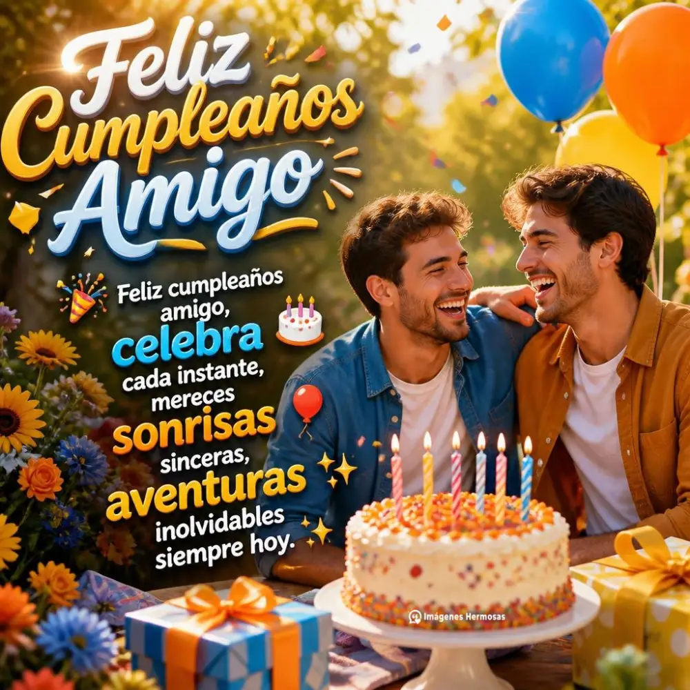 Feliz Cumpleaños Amigo Cerveza