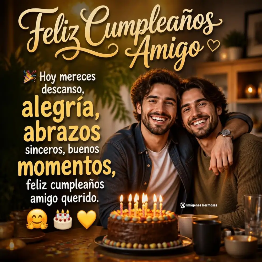 Feliz Cumpleaños Amigo Especial