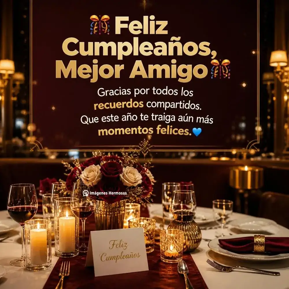 Feliz Cumpleaños Amigo Frases Cortas