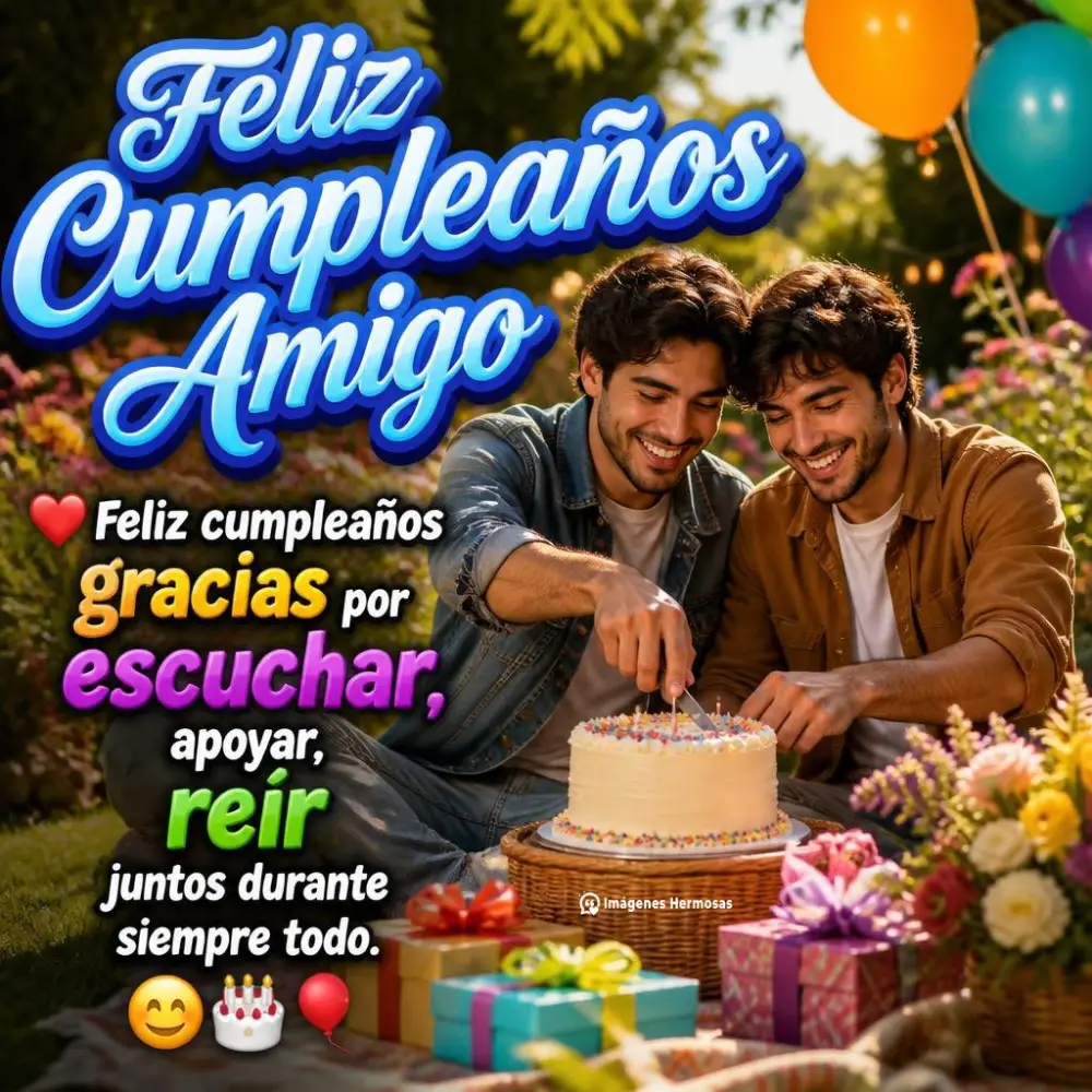 Feliz Cumpleaños Amigo Frases Originales