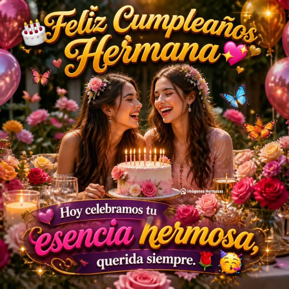 Feliz Cumpleaños Hermanita