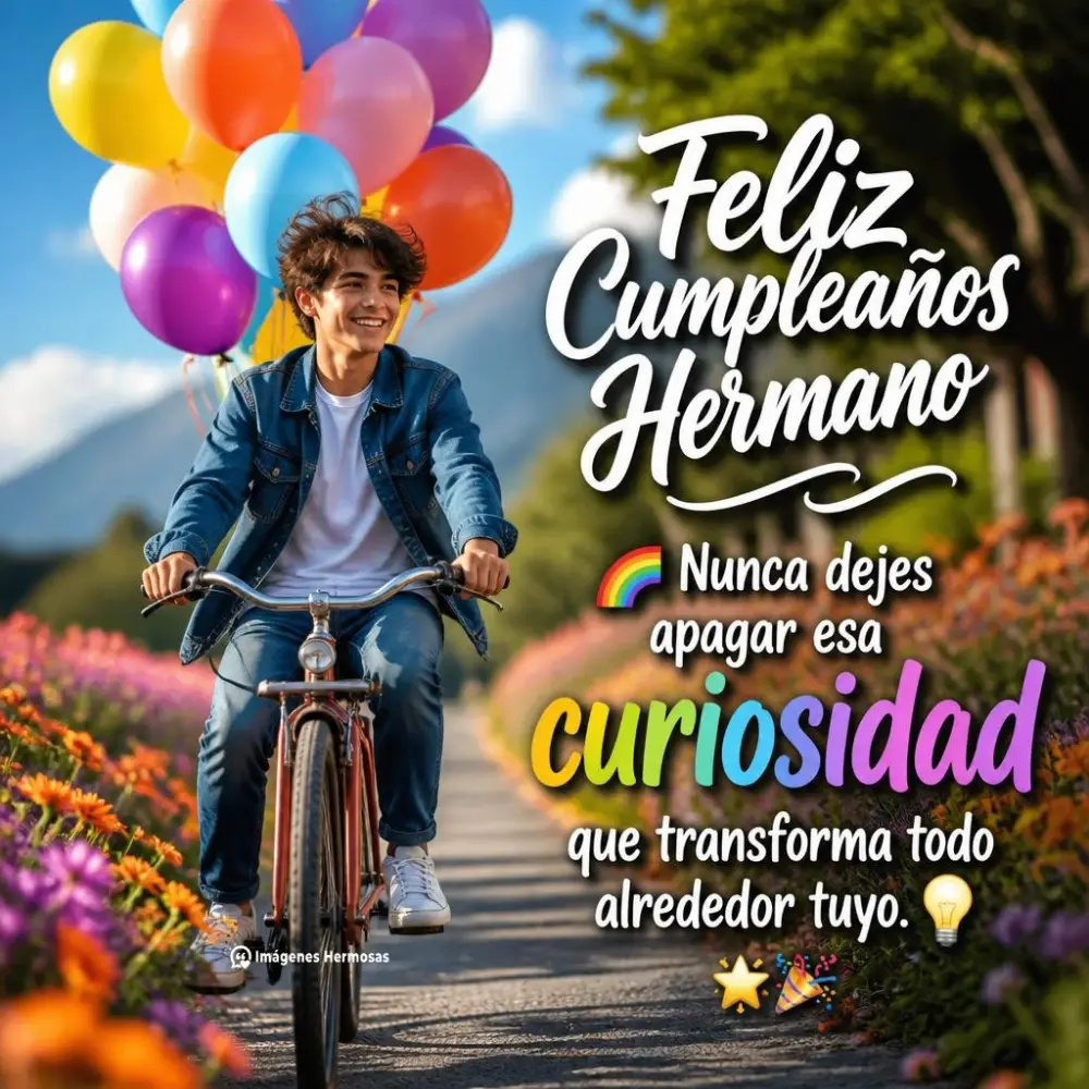 Feliz Cumpleaños Hermano Mayor