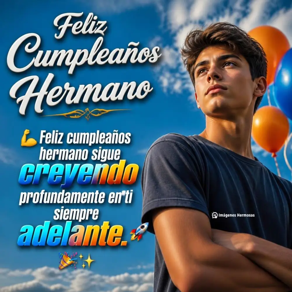 Feliz Cumpleaños Hermano Whatsapp